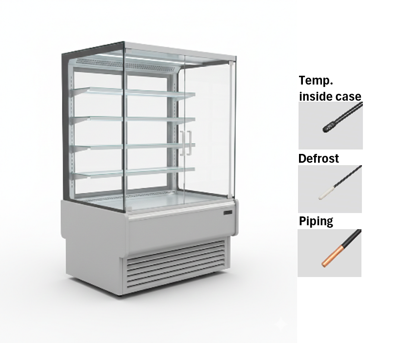 temperature sensor used Refrigerated showcase 
